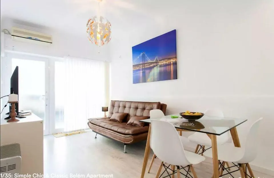Simple Chic Belem Apartment location